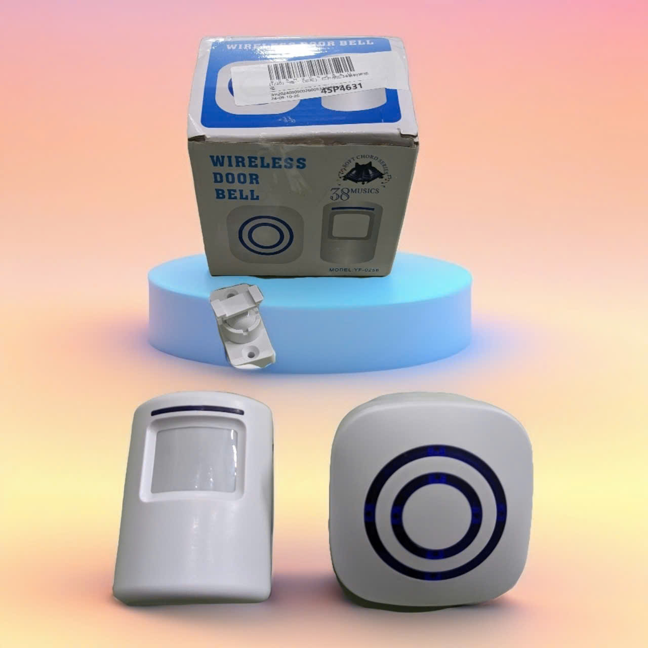 Chuông Cửa Báo Khách Hồng Ngoại Không Dây Cao Cấp - Cảm Biến Chống Trộm Thông Minh Loại Tốt