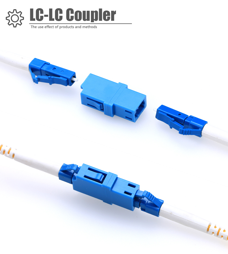 Khớp Nối Đầu Sợi Quang Coupler LC Đơn