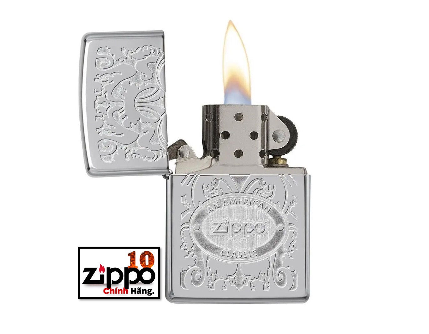 Bật lửa Zippo 24751 Gleaming Patina - Chính hãng 100%