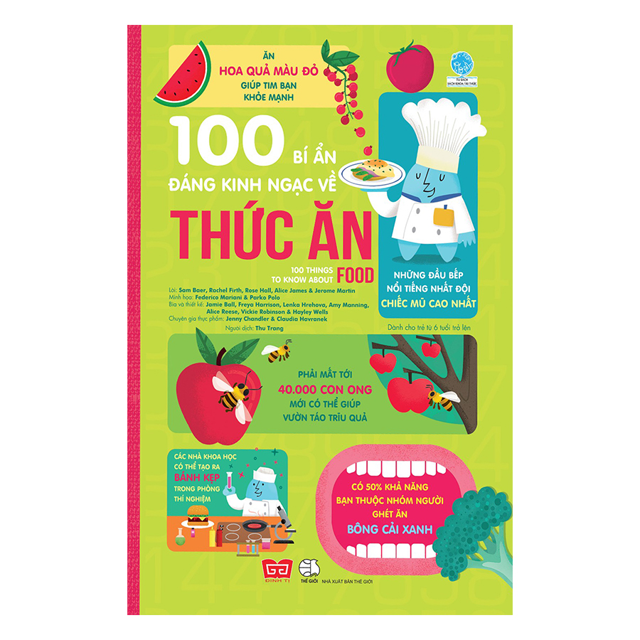 100 Bí Ẩn Đáng Kinh Ngạc Về Thức Ăn Usborne - 100 Things To Know About Food