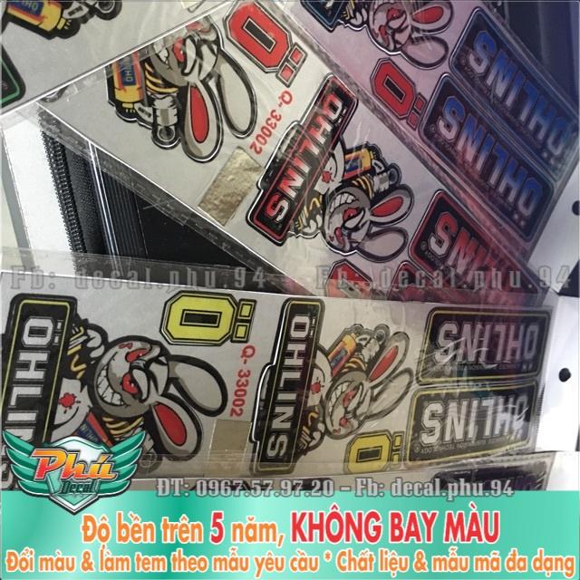 Logo Thỏ Ohlins Candy
