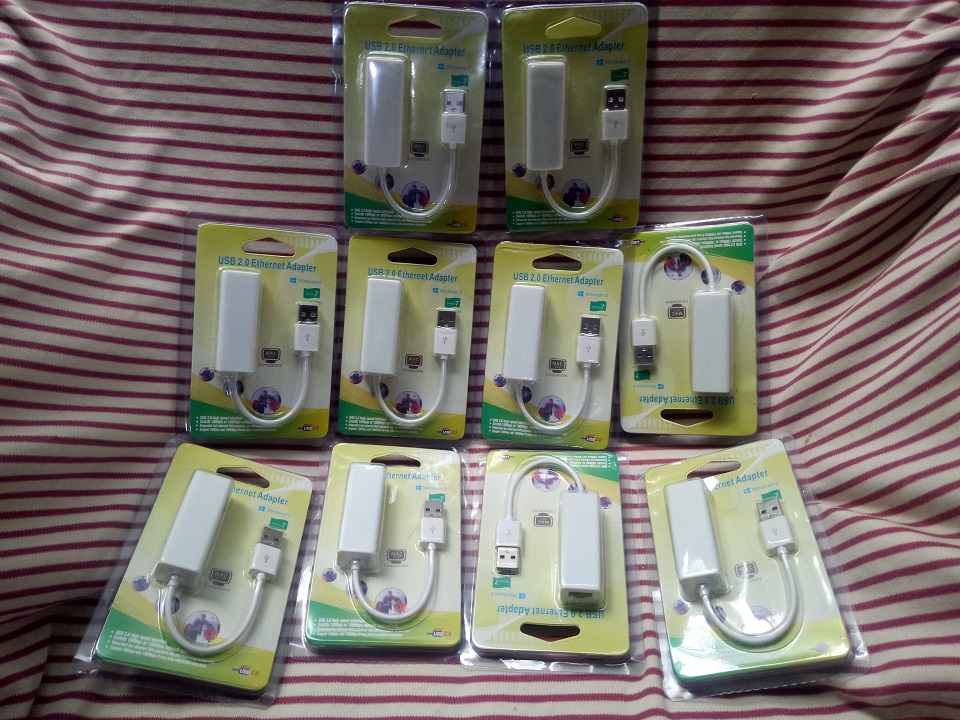 Cáp USB to LAN - Cáp nối từ cổng USB ra cổng mạng LAN - Cáp usb to LAN có dây, màu trắng - Hàng chính hãng