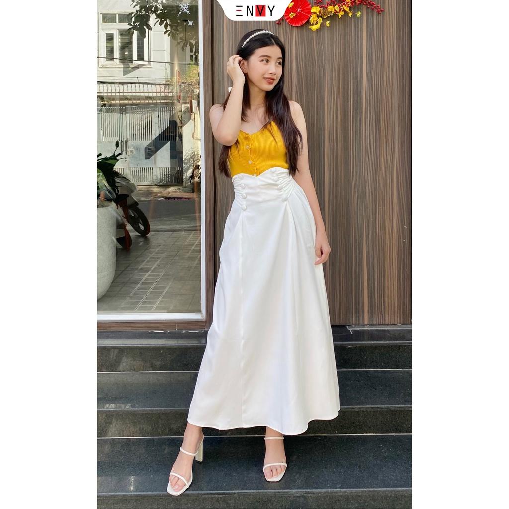 Váy chống nắng nơ eo ENVY VCN03 thiết kế hot trend sang trọng