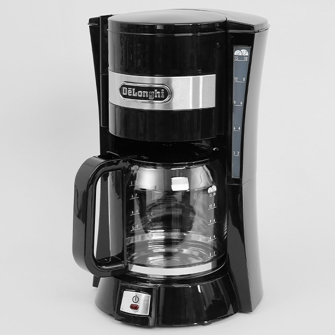 Máy Pha Cà Phê Delonghi ICM15210 - Đen - Hàng Chính Hãng