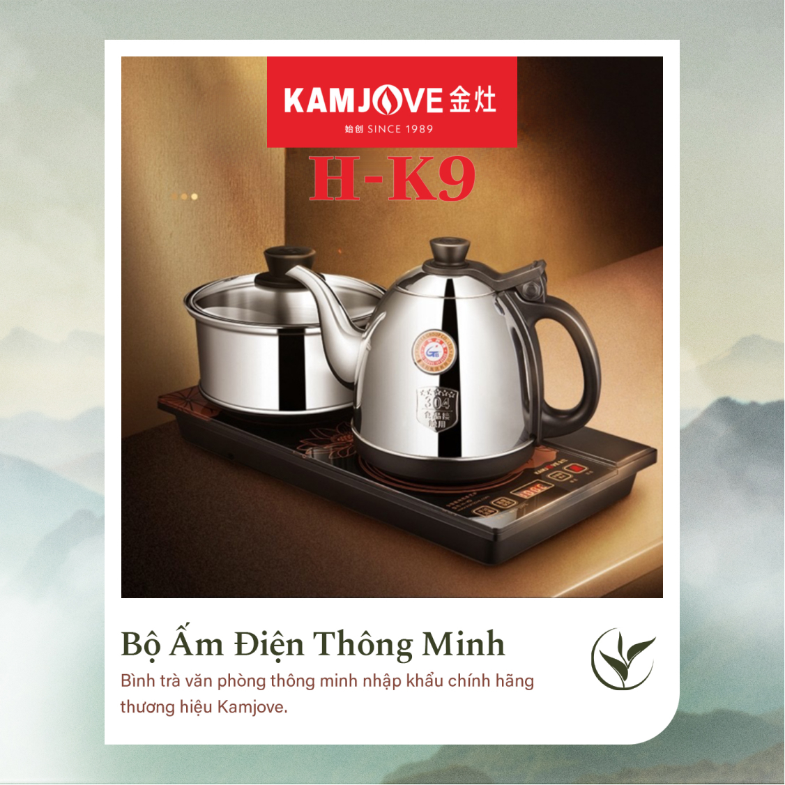 Bộ Ấm Điện Bàn Trà Thông Minh H-K9