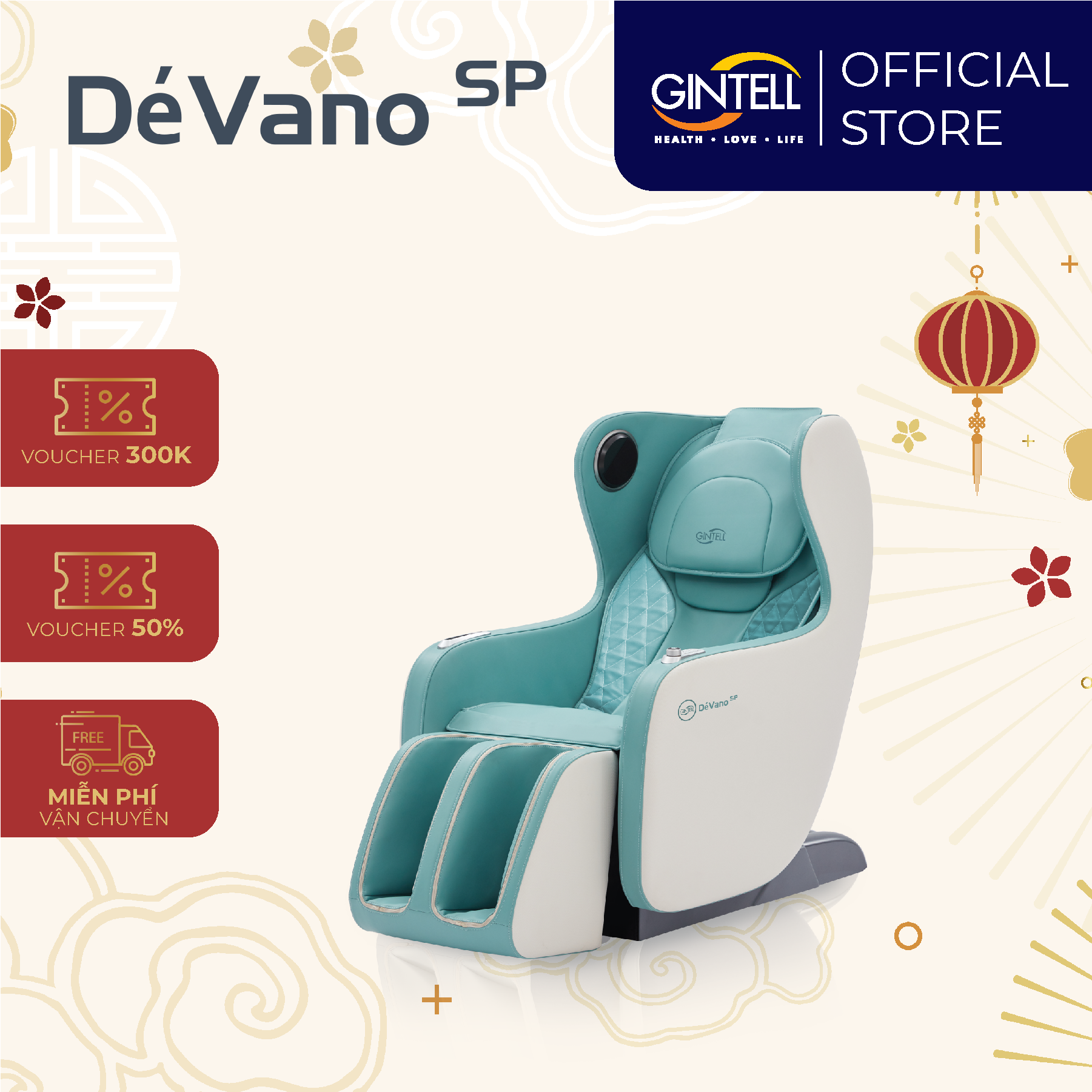 Ghế Massage Gintell Dévano SP