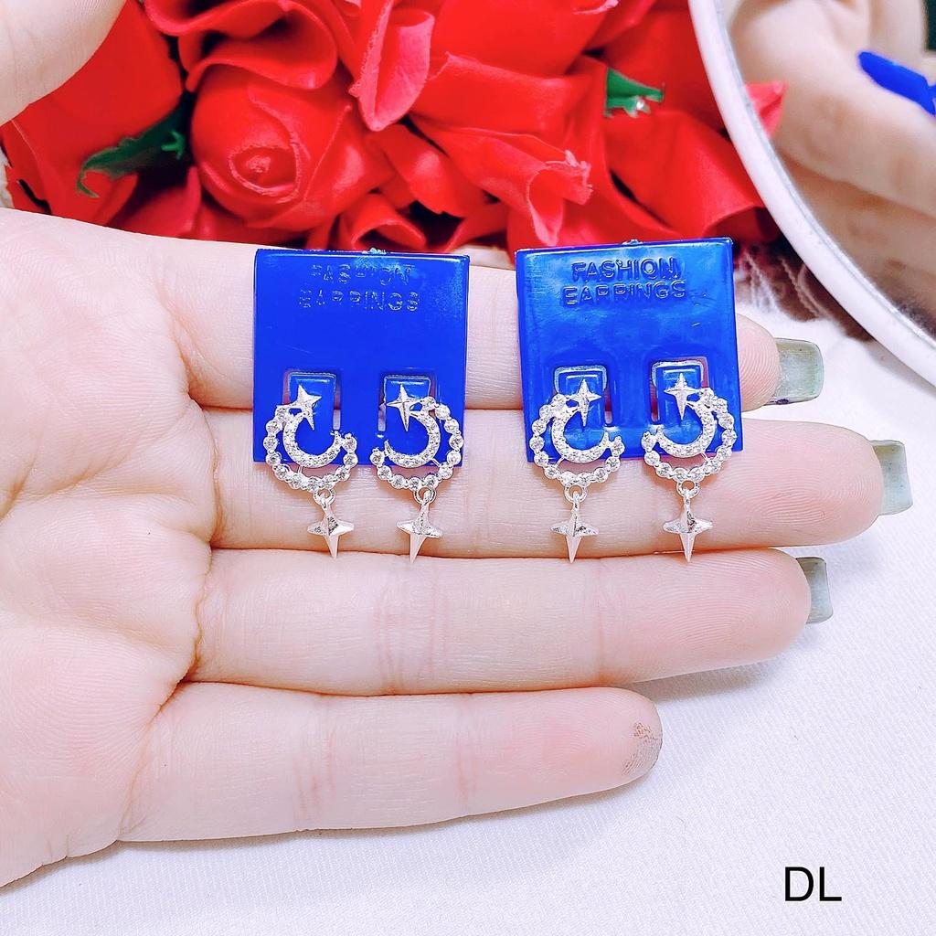 Bông tai bạc nữ nhiều kiểu dáng tùy chọn trang sức Anchi ACJ52110