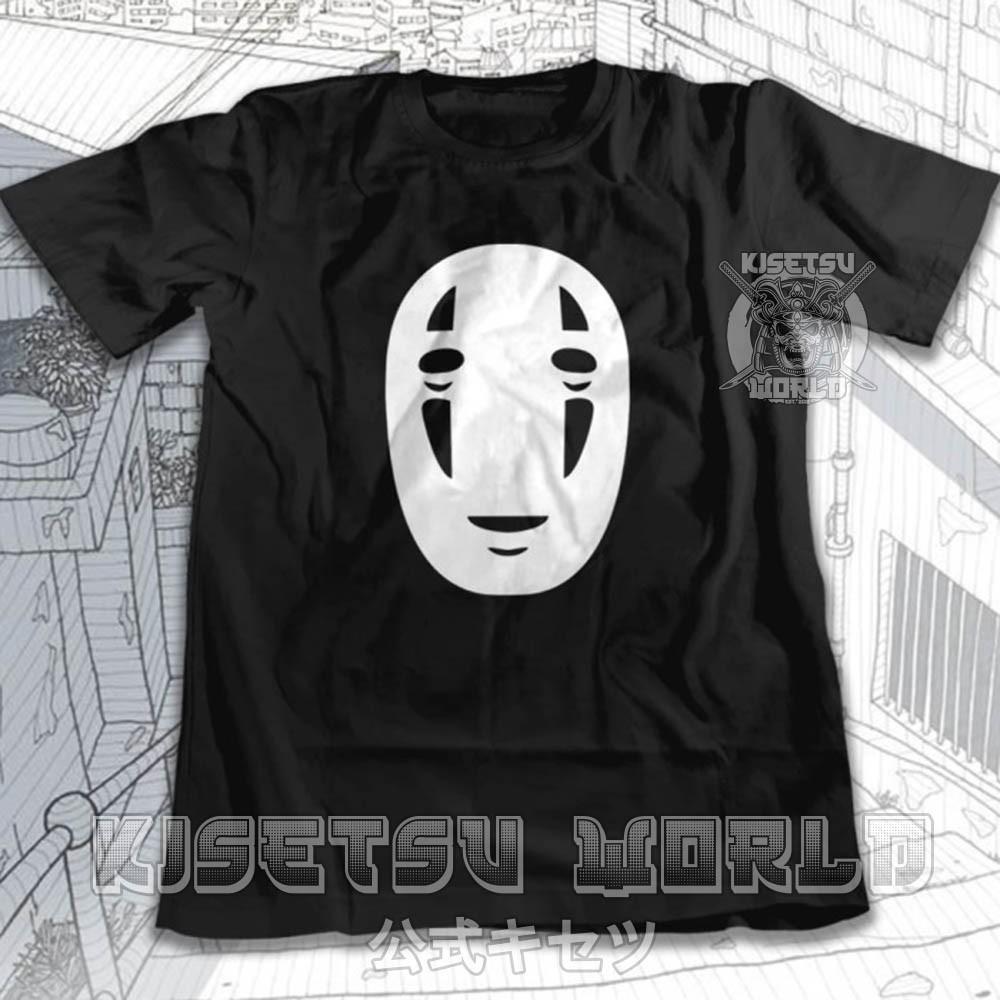 Áo phông STUDIO GHIBLI KAONASHI MASK SPIRITED AWAY NO FACE Baju Jepang x 6075 Kisetsu