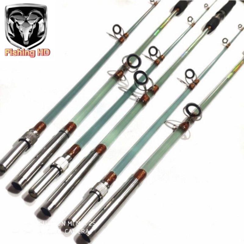 Cần Câu Máy 2 Khúc Đặc Trong Suốt Cần Câu Máy Shimano Giá Rẻ Siêu Khỏe CC18 đồ câu FISHING_HD