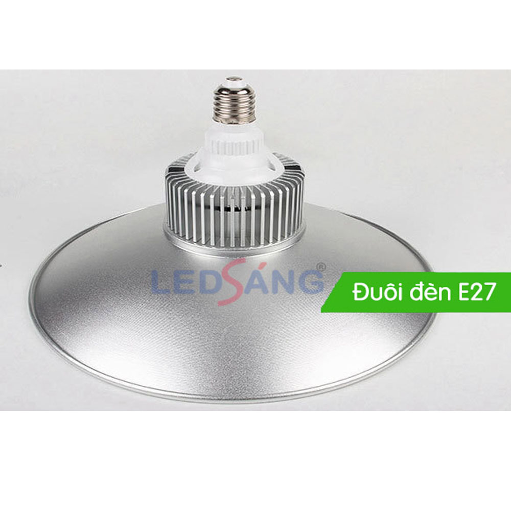 Đèn led nhà xưởng tản nhiệt - Đèn nhà xưởng-   Đèn lowbay - Đèn nhà xưởng đuôi vặn E27 NX 30-50 - 100 LEDSANG