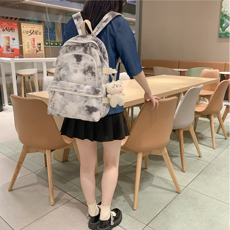 Balo thời trang nữ đẹp độc Galaxy cỡ lớn cho học sinh - Cặp sách vải oxford chống nước nhiều ngăn rộng giá rẻ