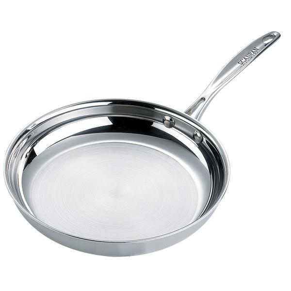 Chảo inox từ cao cấp Scanpan Fusion 24cm, thiết kế 5 lớp, an toàn sức khỏe, hàng chính hãng 74002400