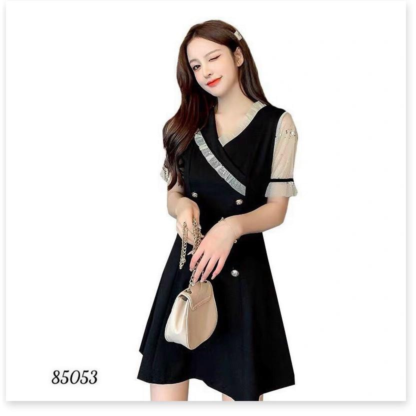 ĐẦM UMI PHỐI VOAN DÁNG XÒE,ĐƯỢC LÀM BẰNG CHẤT LIỆU VOAN SIÊU BỀN VÀ THOÁNG MÁT