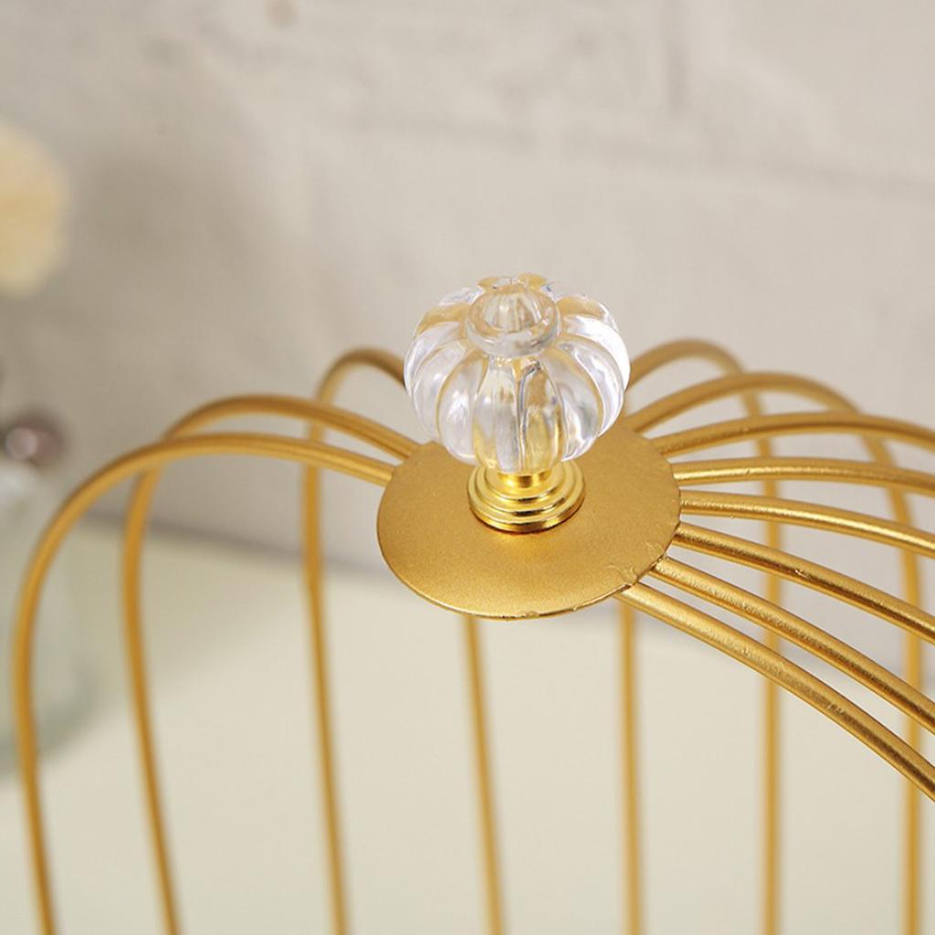 Desk Perfume Organizer Countertop Makeup Rings Rack Holder Shelf 1-Tier