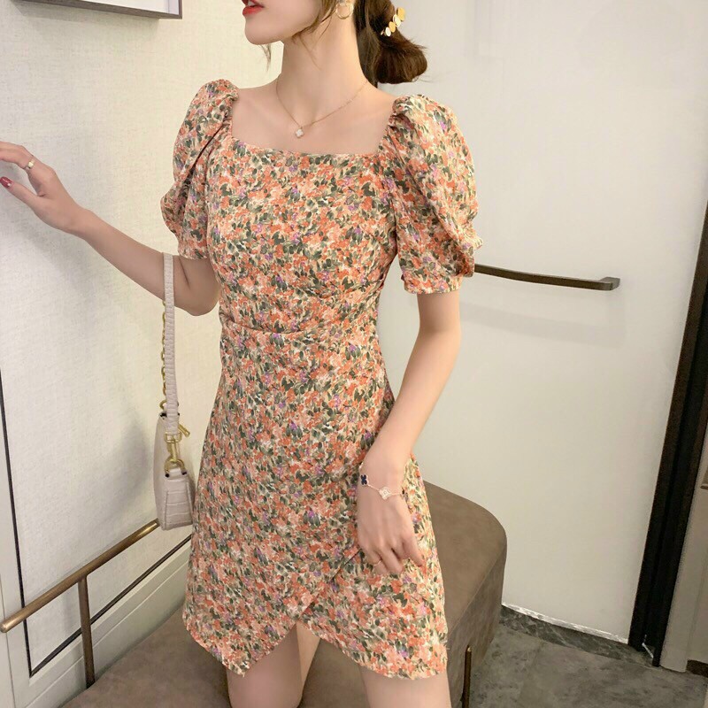 ĐẦM HOA TÀ CHÉO XINH XINH  NT7075