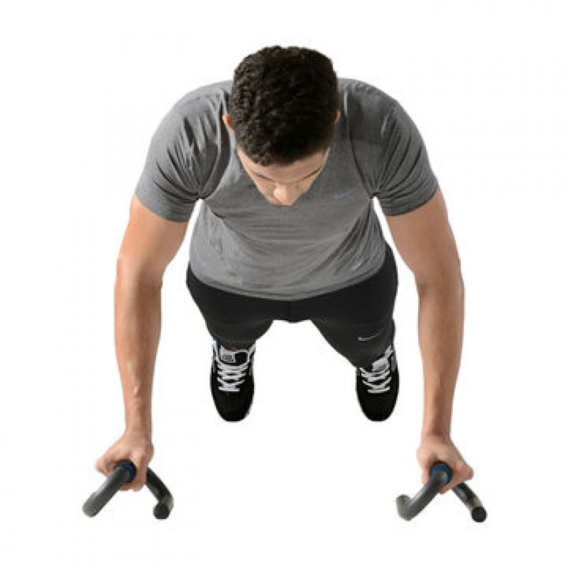 Combo dụng cụ tập chống đẩy Push Up Stand và Kìm tập cơ tay điều chỉnh lực 5kg -60 kg PKS - Hàng cao cấp - Giao màu ngẫu nhiên