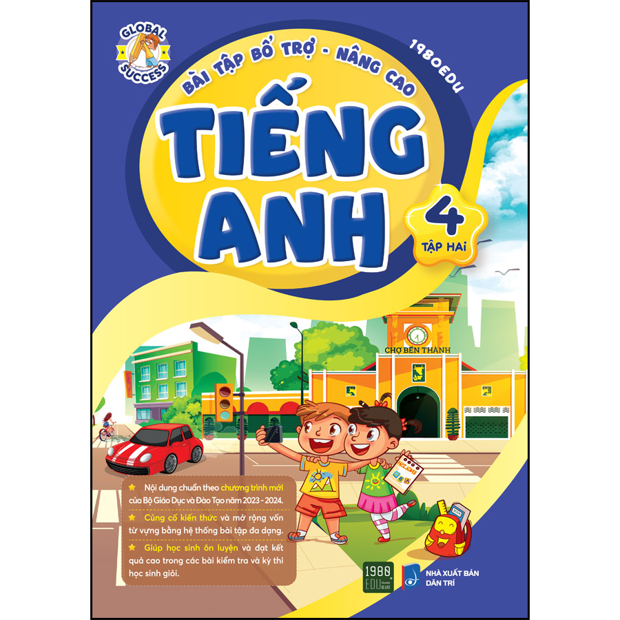 Bài tập bổ trợ - Nâng cao tiếng Anh Lớp 4 Tập 2