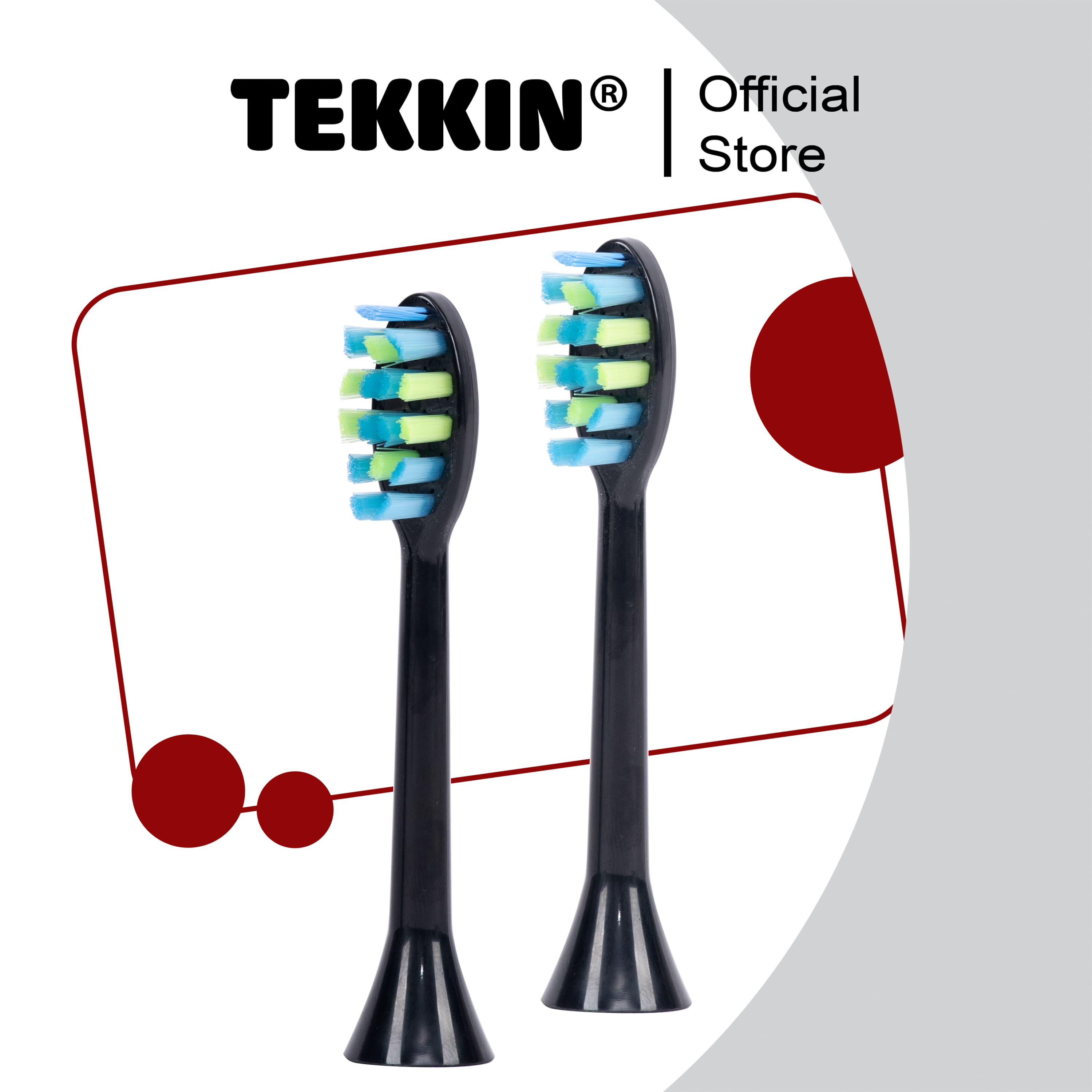 Bàn chải đánh răng điện TEKKIN SONIC TI-818 5 chế độ - Hàng chính hãng