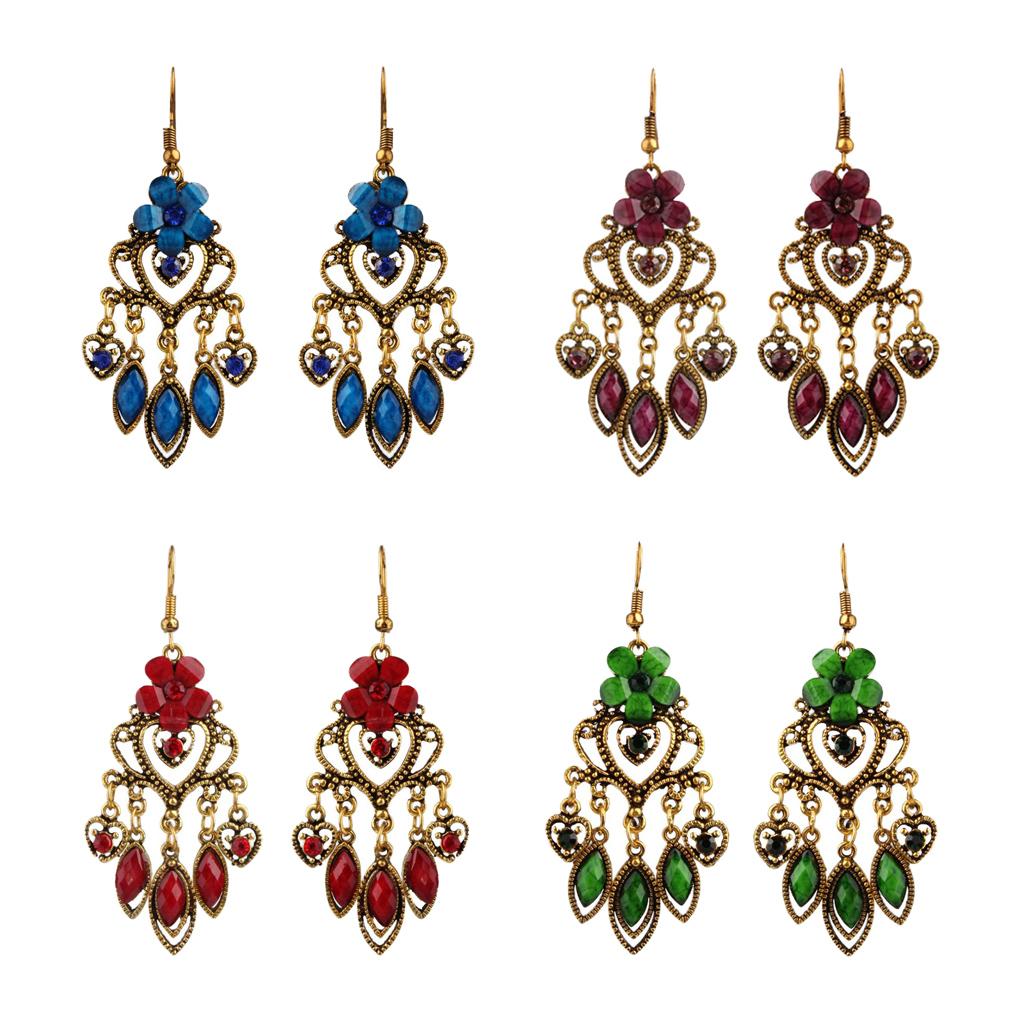 Fashion Alloy Dangle Drop Earrings Bohemian Style Earrings
