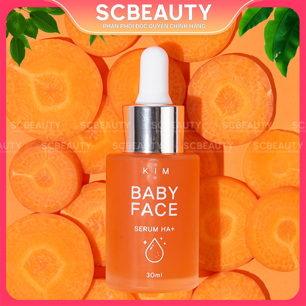 Tinh Chất Truyền Trắng Truyền Trắng Sạch Mụn, Chống Thâm Nám, Tàn Nhang KIM BABY FACE HA+