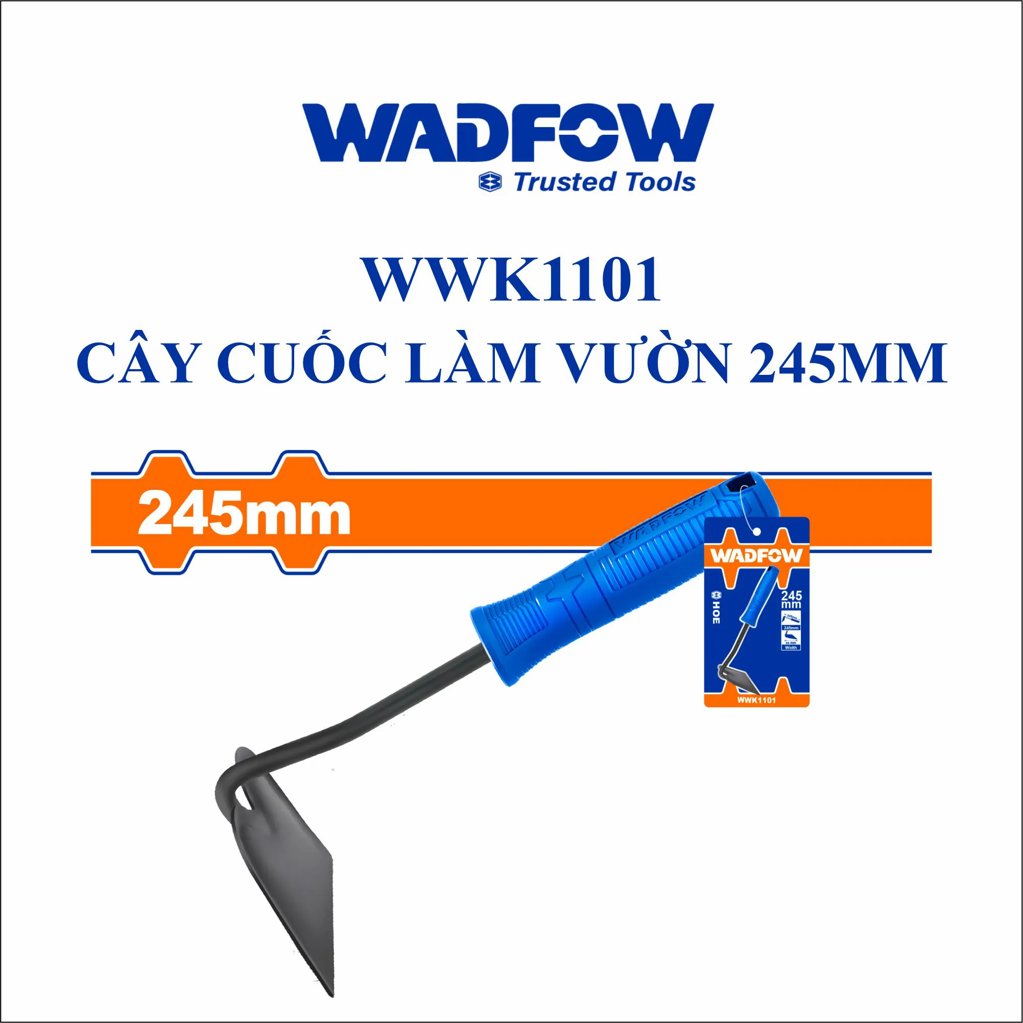 CÂY CUỐC LÀM VƯỜN 245MM WWK1101 WADFOW - HÀNG CHÍNH HÃNG