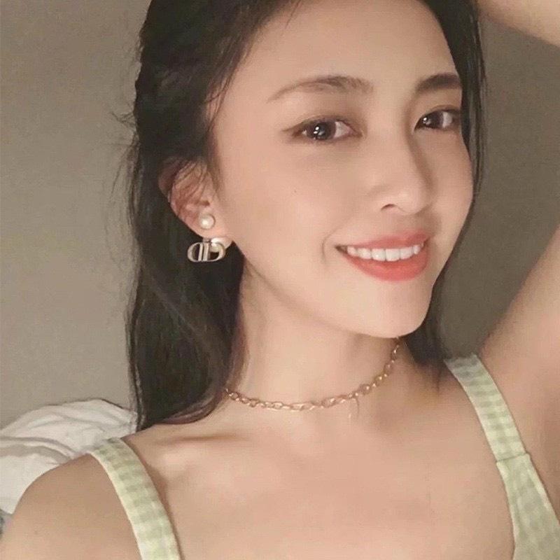Bông tai thời trang nữ hạt cườm BTAR111