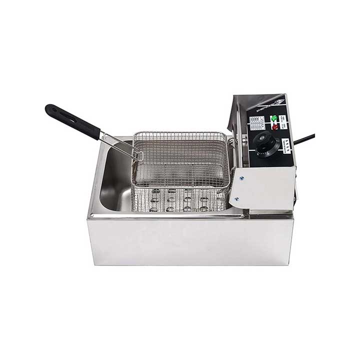 Bếp Chiên Nhúng Điện ABG - Bếp Chiên Công Nghiệp Cao Cấp 6L- Sản Phẩm Đa Năng, Thiết Kế Tối Ưu - Tiết Kiệm - An Toàn - Thực Phẩm Được Chiên Rán Nhanh Chóng, Chín Đều, Thơm Ngon, Vàng Giòn - hàng chính hãng