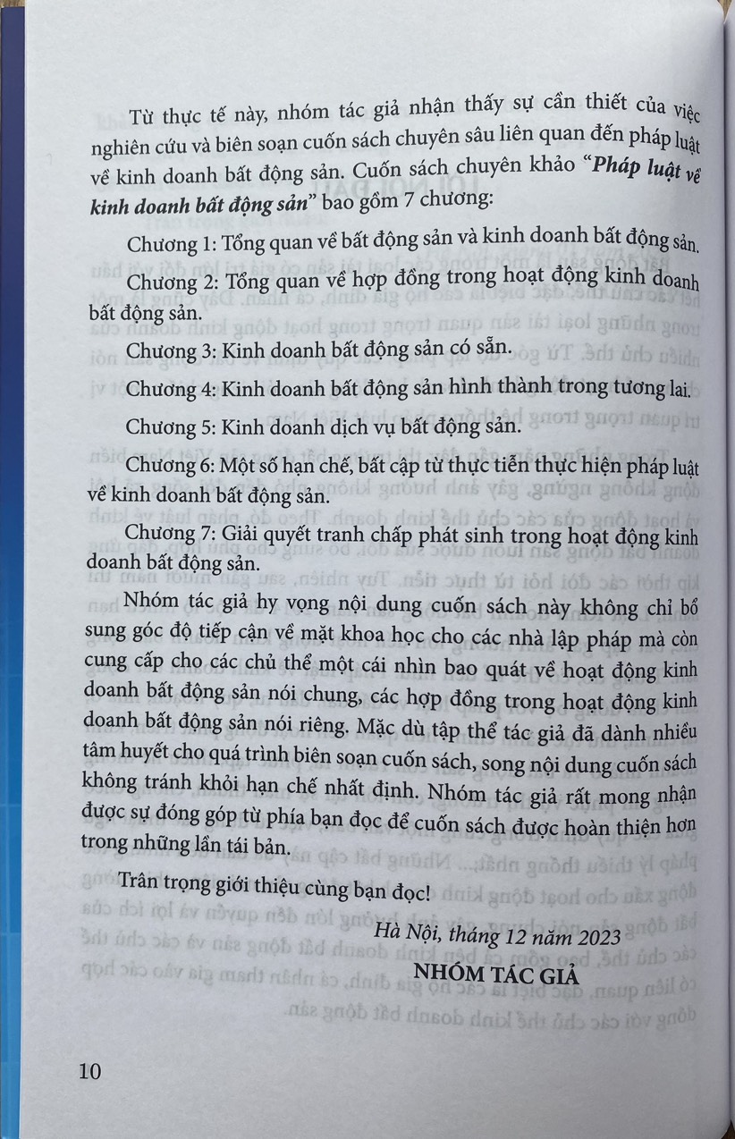 Pháp Luật Về Kinh Doanh Bất Động Sản