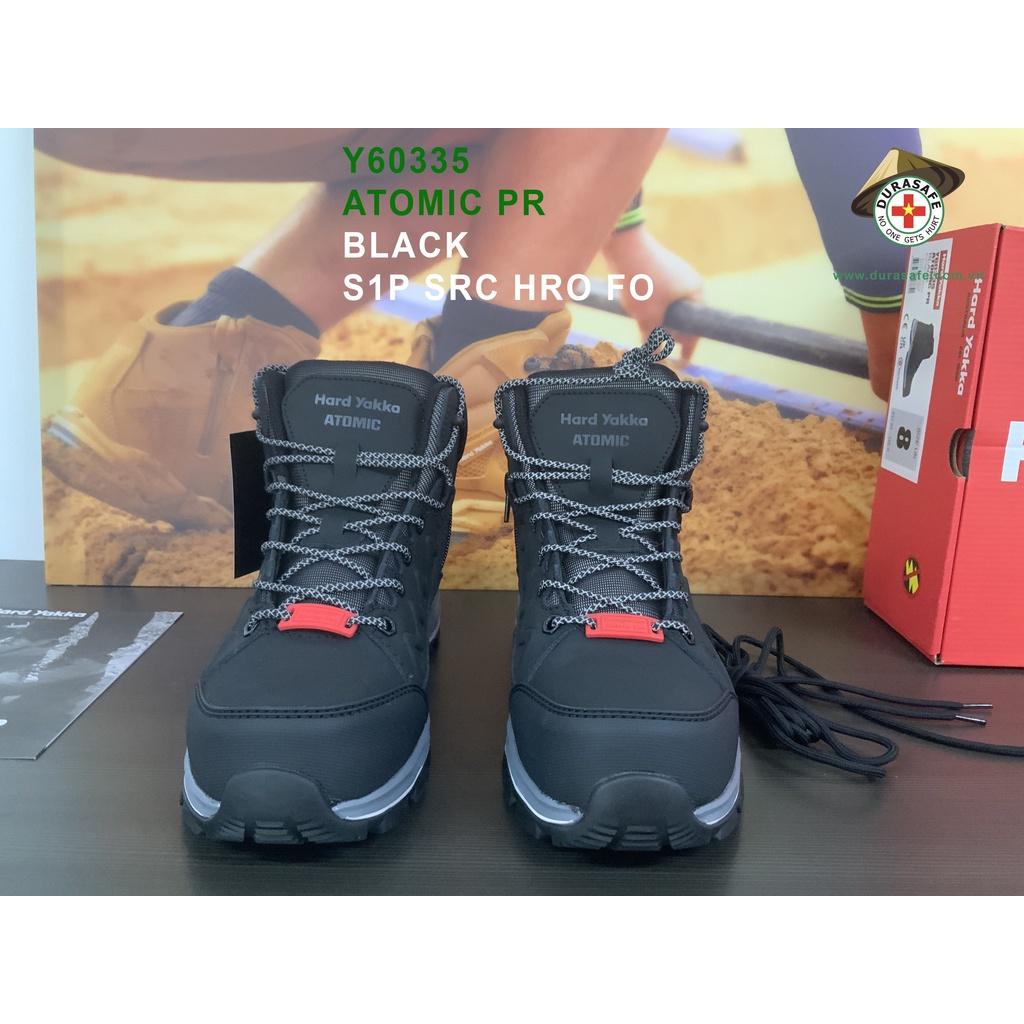 Giày Ankle Boot HARD YAKKA Y60335 Atomic 7-Inch Hybrid Size-Zip Safety Boot Black size EU 39,41,42,43