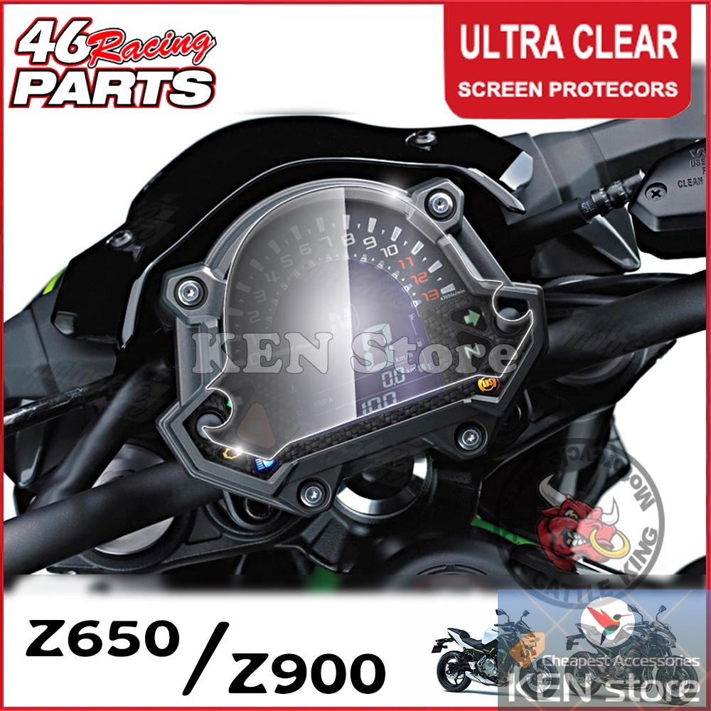 Bộ miếng dán cường lực bảo vệ mặt đồng hồ cho xe Kawasaki Z650 Z900