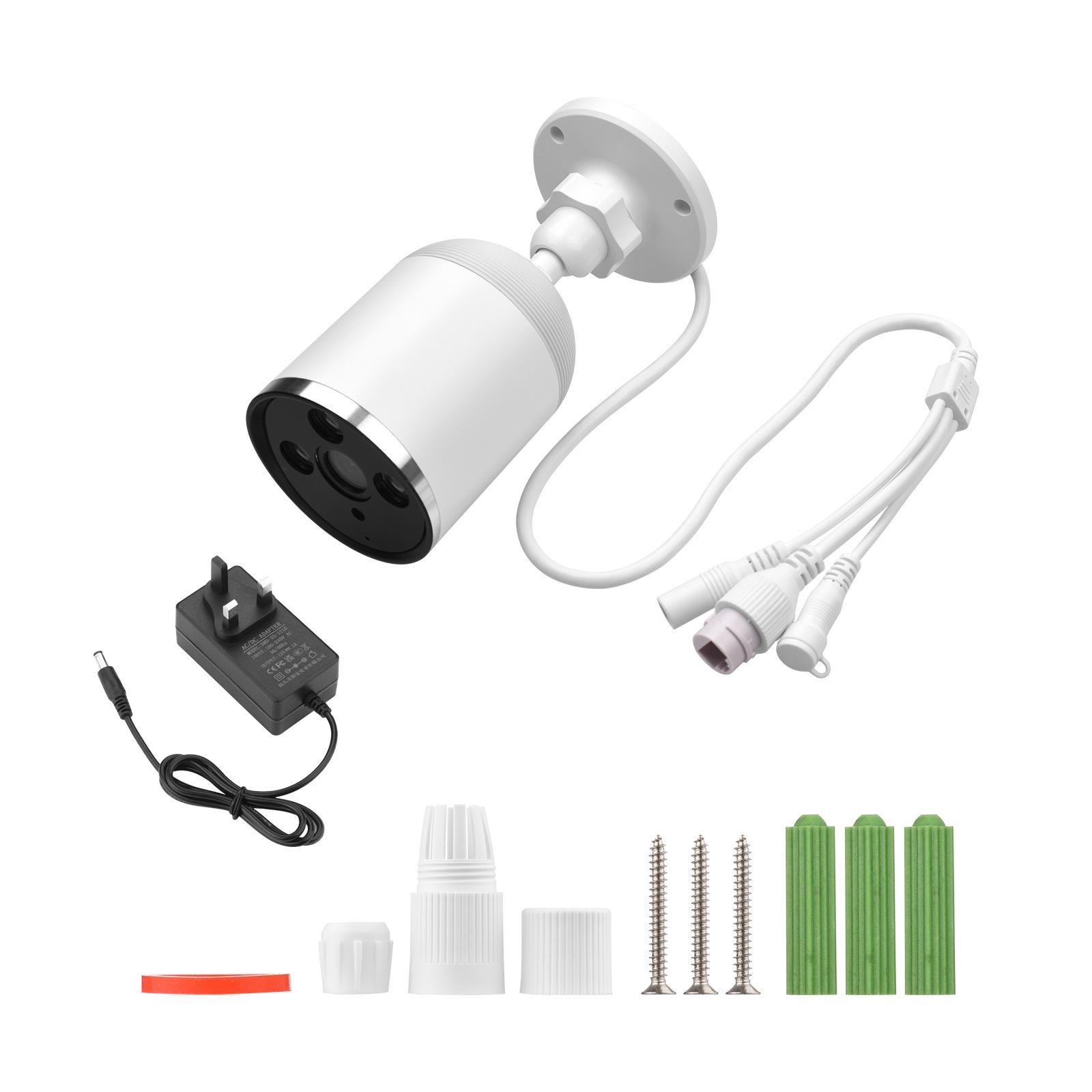 1080P Smart WiFi Camera Wireless Monitor Camera 2MP 130° Angle Night Vision Motion Detection Two-Way Talk APP Control