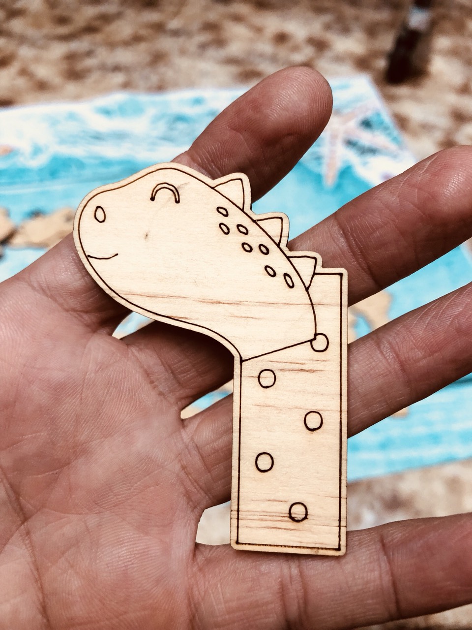 Bộ Gỗ Tô Mầu Bảng Chữ Cái