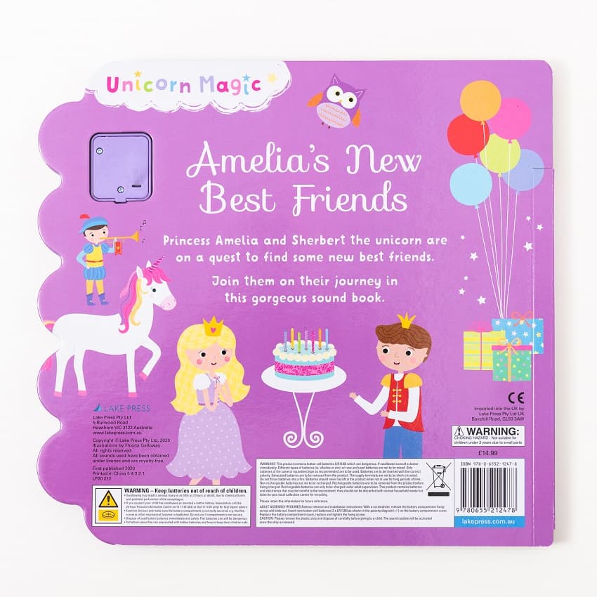 10 Button Sound - Unicorn Magic: Amelia's New Best Friends