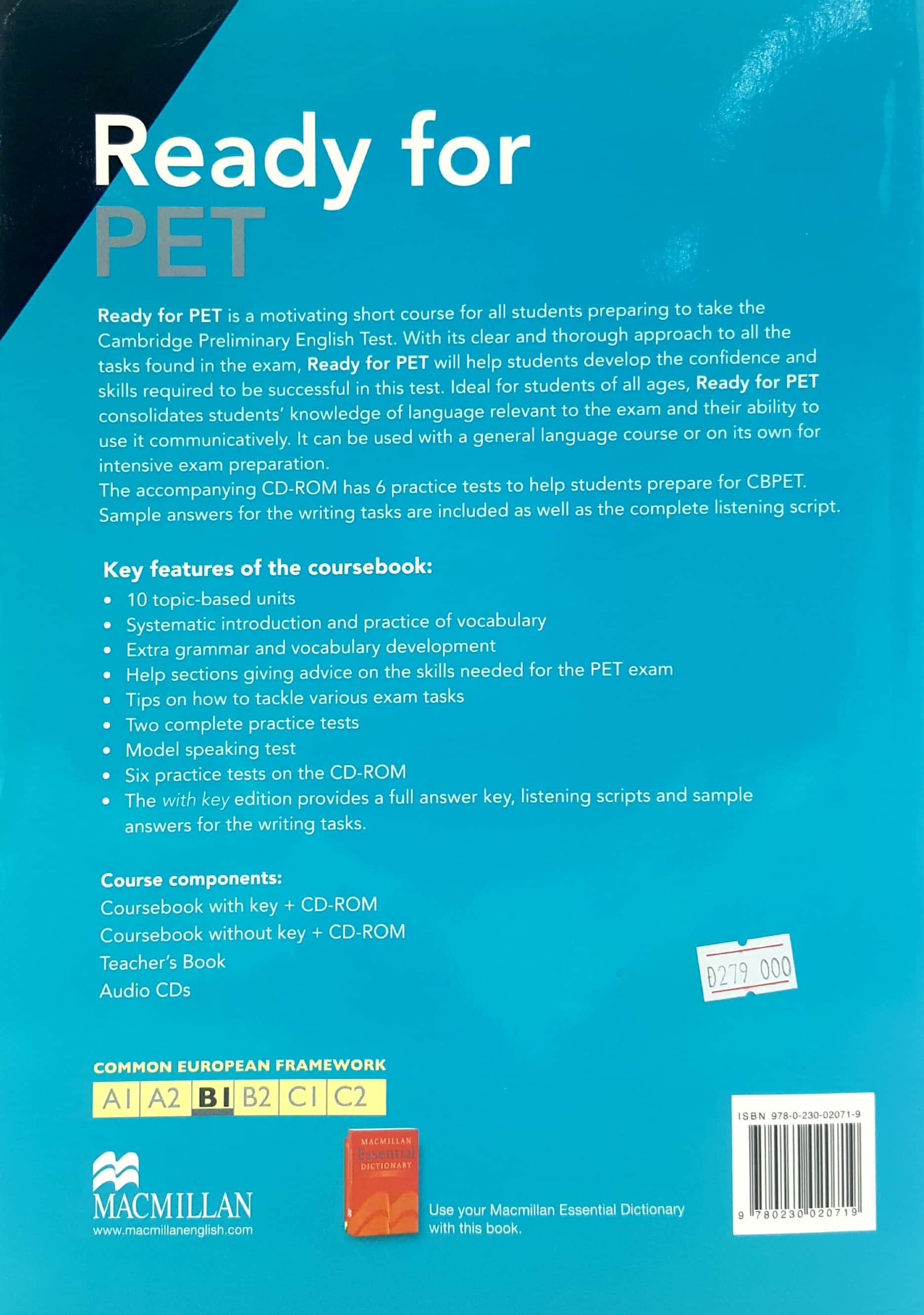 Ready For Pet Sb w/Key