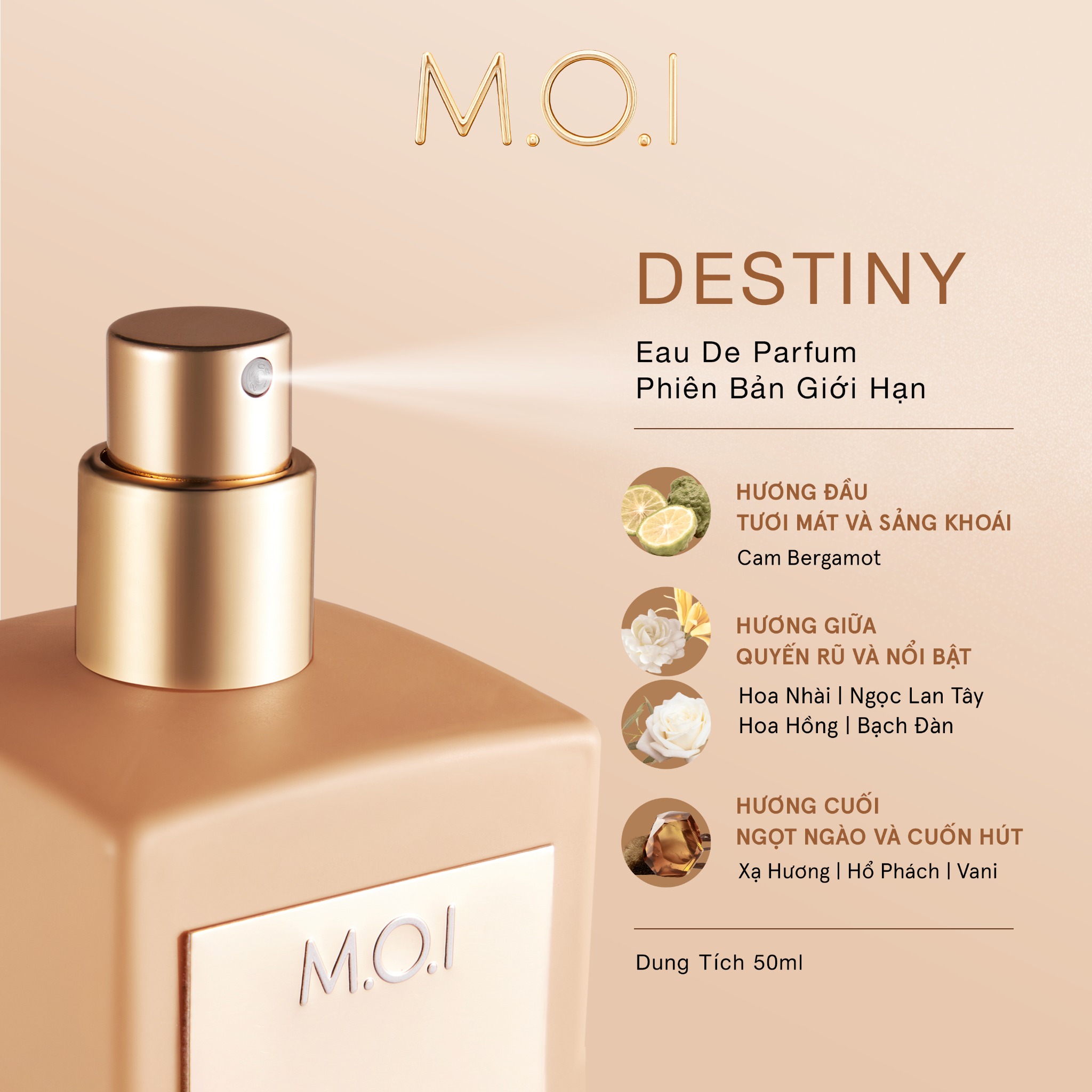 NƯỚC HOA CAO CẤP DESTINY M.O.I PHIÊN BẢN GIỚI HẠN