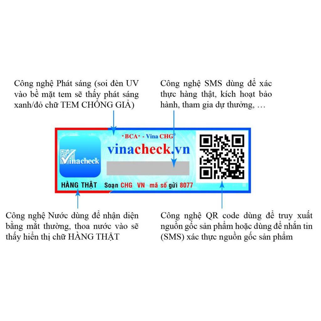 Tem chống hàng giả SMS Qr code - Vina CHG