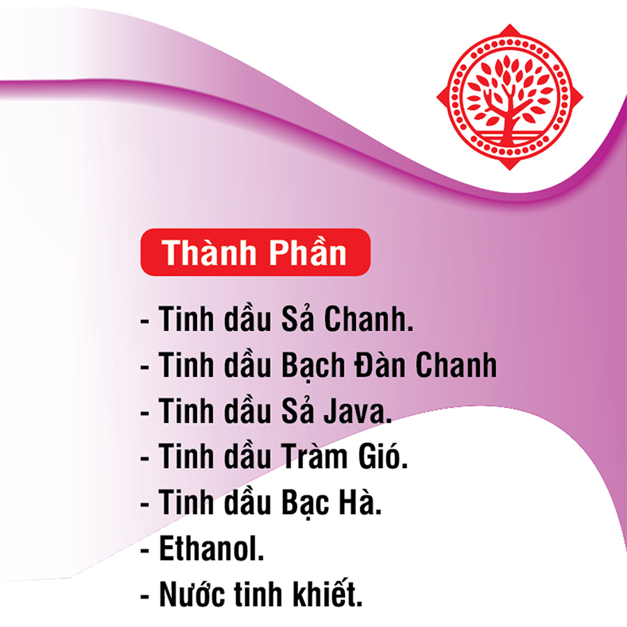 Tinh Dầu Xịt Phòng Thiên Nhiên Gold - Sả Chanh 50 ml