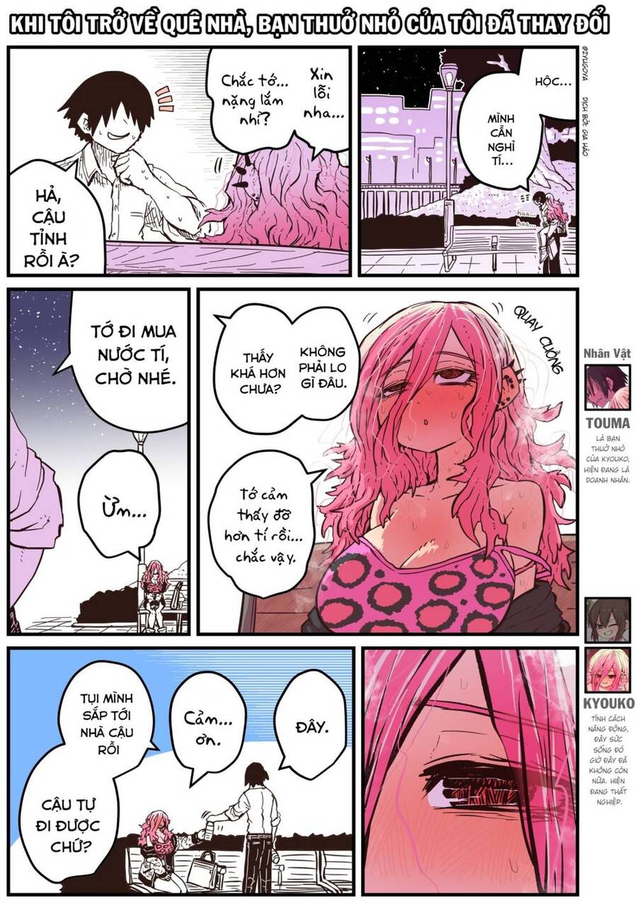 khi tôi trở về quê nhà, bạn thuở nhỏ của tôi đã thay đổi chapter 15 1