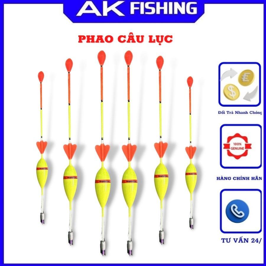 Phao câu lục câu cá ngày đêm xa bờ đầu cần chất lượng giá rẻ nhiều màu AKA FISHING