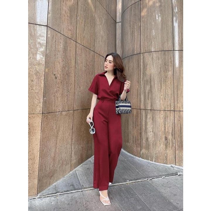 Set bộ đũi hàn Nữ công sở, chất mát nhẹ như không, không nhăn, không nhàu