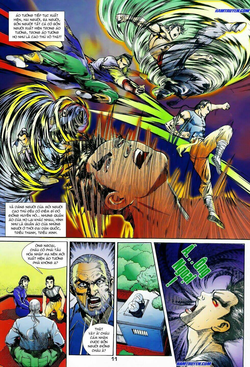 long hổ ngũ thế chapter 2 10