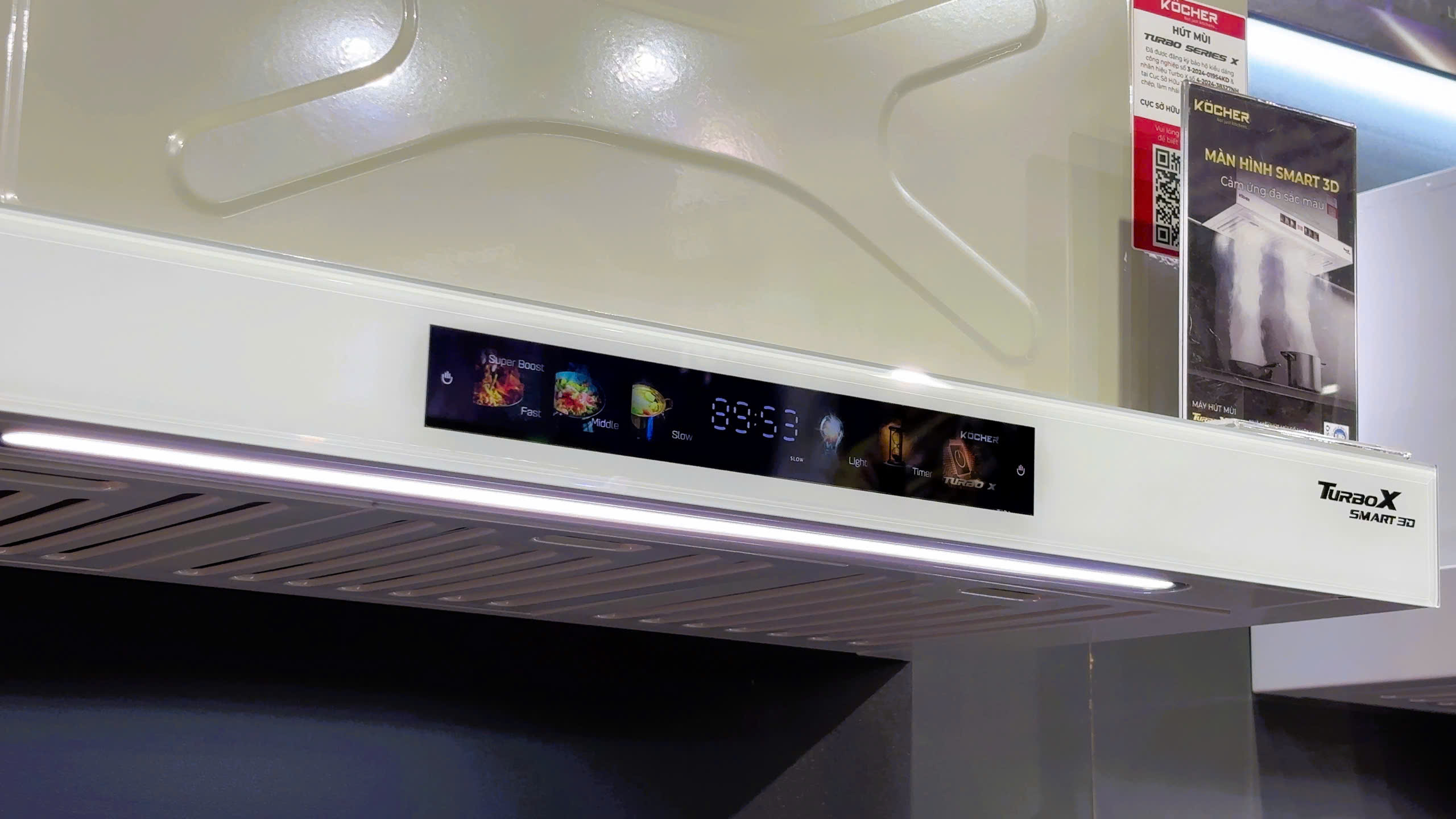 Máy Hút Mùi Kocher TURBO X3D-350T - Hàng Chính Hãng
