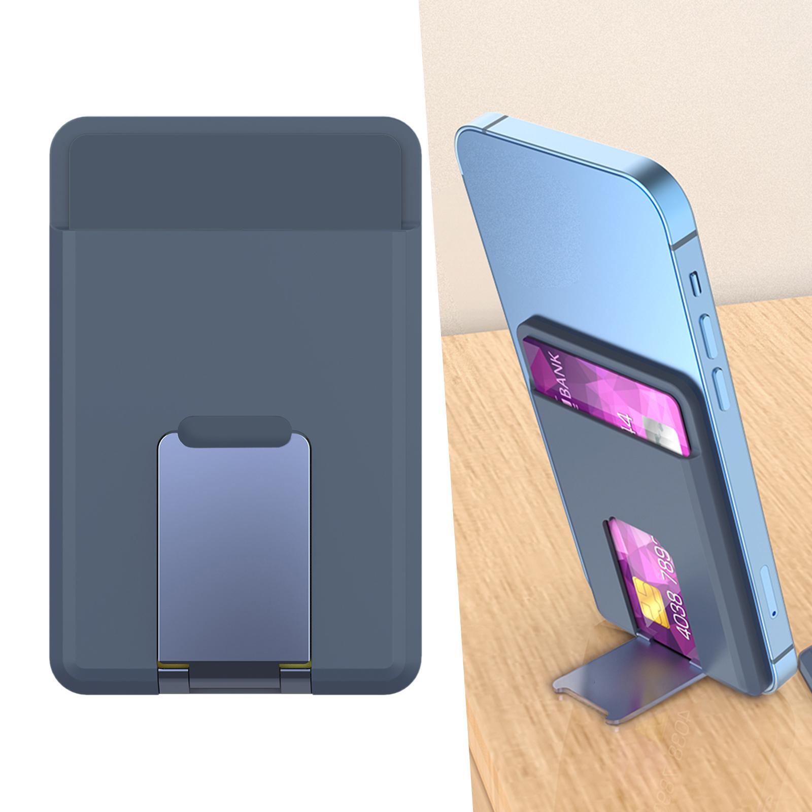 Magnetic Wallet Card Holder for iPhone 13 12 Pro Max Mini