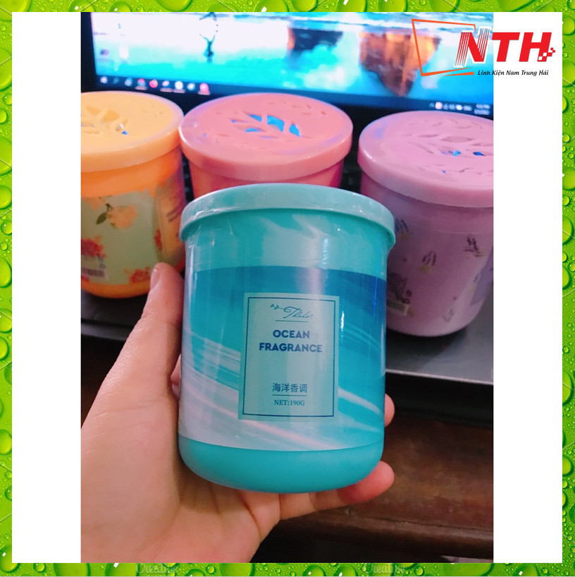 Sáp Thơm Phòng Fragrance 190G Để Phòng, Ô Tô, Tủ Quần Áo, Toilet (giao ngẫu nhiên)