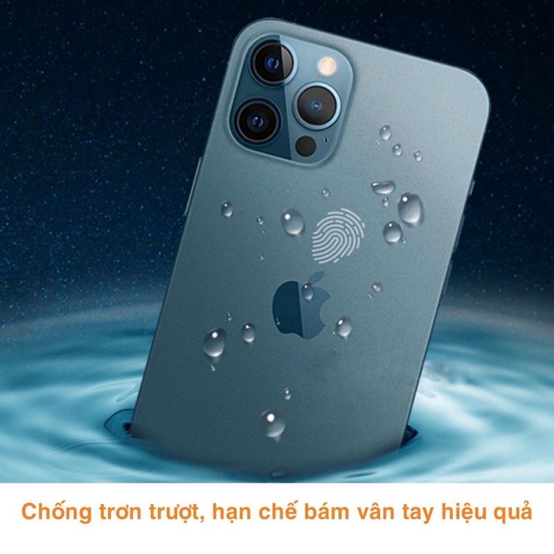 MIẾNG DÁN DẺO PPF NHÁM FULL VIỀN CHỐNG VÂN TAY - VỠ KÍNH - MẺ VIỀN DÀNH CHO IPHONE