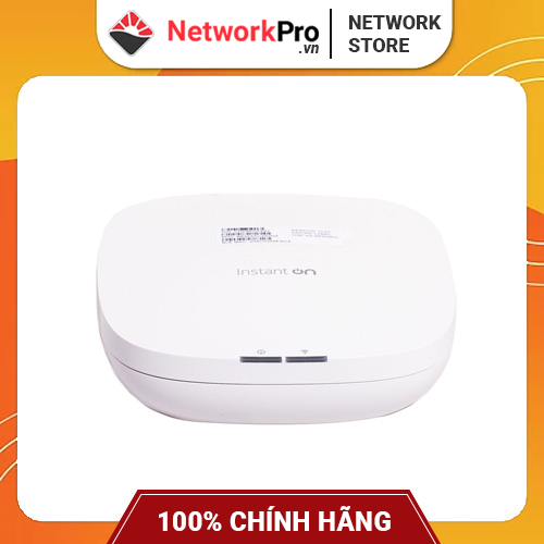 Bộ Phát WiFi Aruba Instant On AP22 Hàng Chính Hãng - Hỗ Trợ Chuẩn WiFi 6 Mới Nhất (Không Kèm Nguồn)