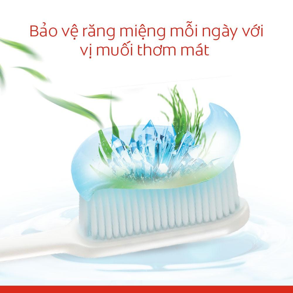 Bộ 3 Kem đánh răng Colgate thiên nhiên làm trắng từ Tảo biển và muối tinh khiết 180g/tuýp