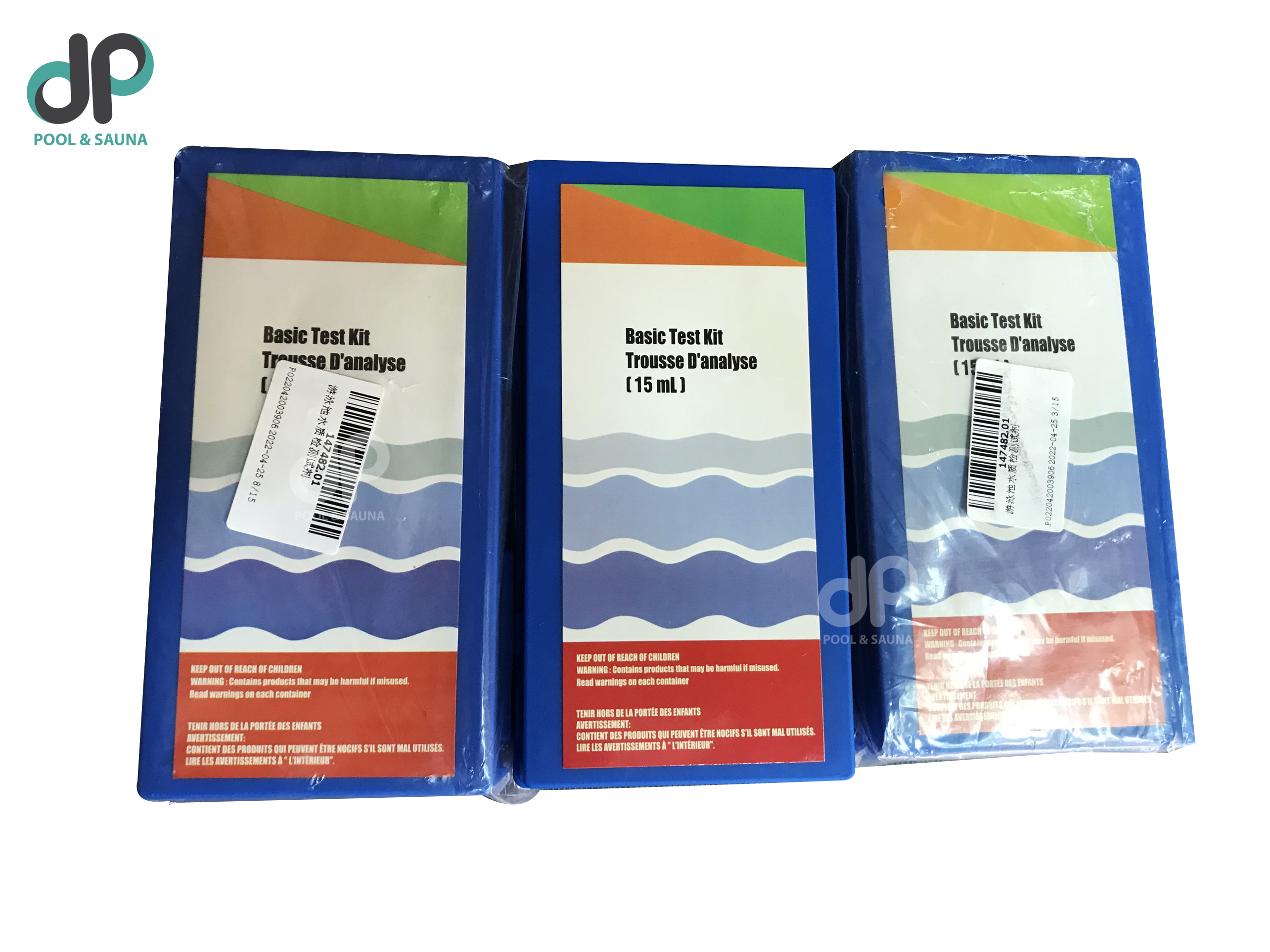 Bộ thử PH và CLO nước hồ bơi 2 trong 1 - Basic Test Kit Trousse D'analyse