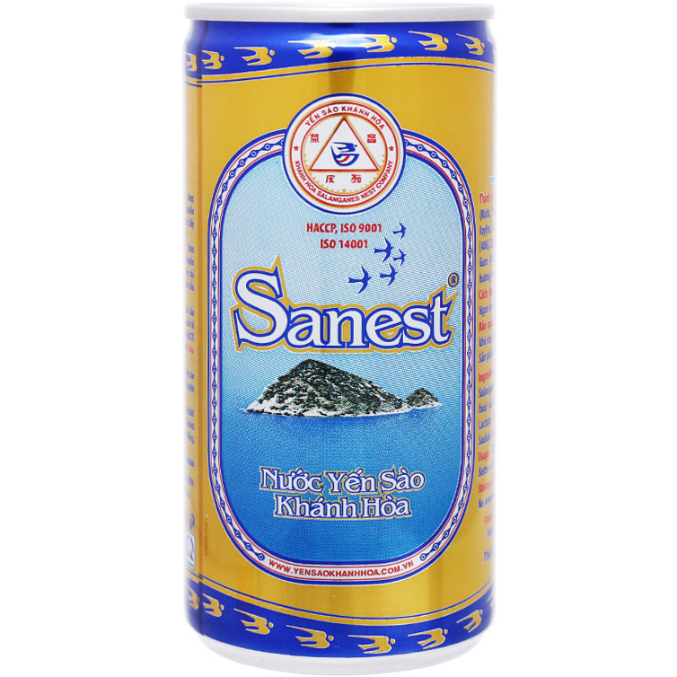 Nước Yến Sào Khánh Hòa Sanest 190ML