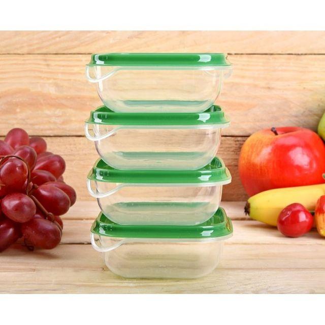 Bộ 17 hộp nhựa đựng thức ăn để tủ lạnh, mang đi dã ngoại hàng cao cấp
